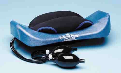 Posture Pump Elliptical Back Rocker Blue