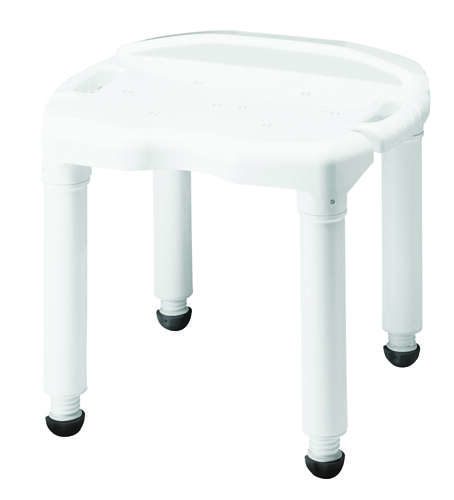 Bath Bench Composite W/O Back Knock-Down - Retail - Carex