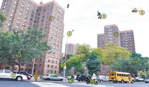 Gel - Foam Recognition Pad City Scene