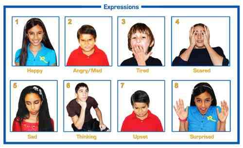 Gel - Foam Recognition Pad Expressions