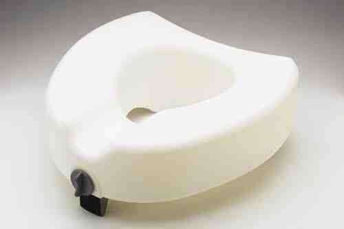 Raised Toilet Seat With Lock By Guardian  (Case/3)