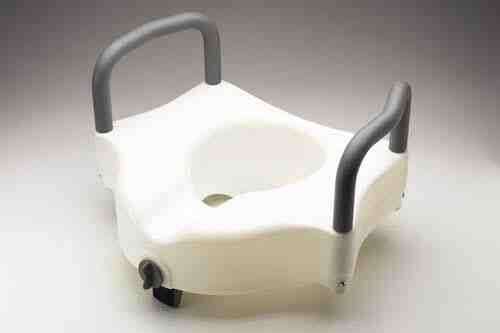 Raised Toilet Seat With Lock & Arms Guardian (30270A) Cs/3