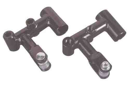 Amputee Adaptor for Cirrus 20  Wheelchair Pair  Black